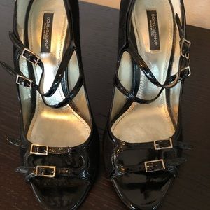Dolce Gabbana strapped pumps